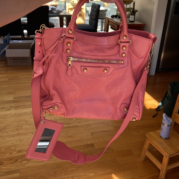 Balenciaga Rose Azalee City bag 2014 - Picture 5 of 6